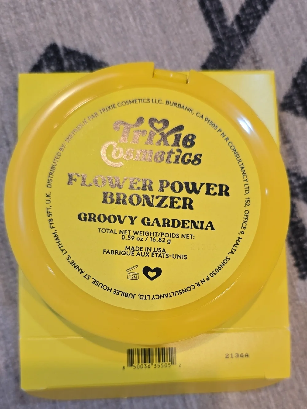 Trixie Cosmetics Flower Power Bronzer Trio - Groovy Gardenia